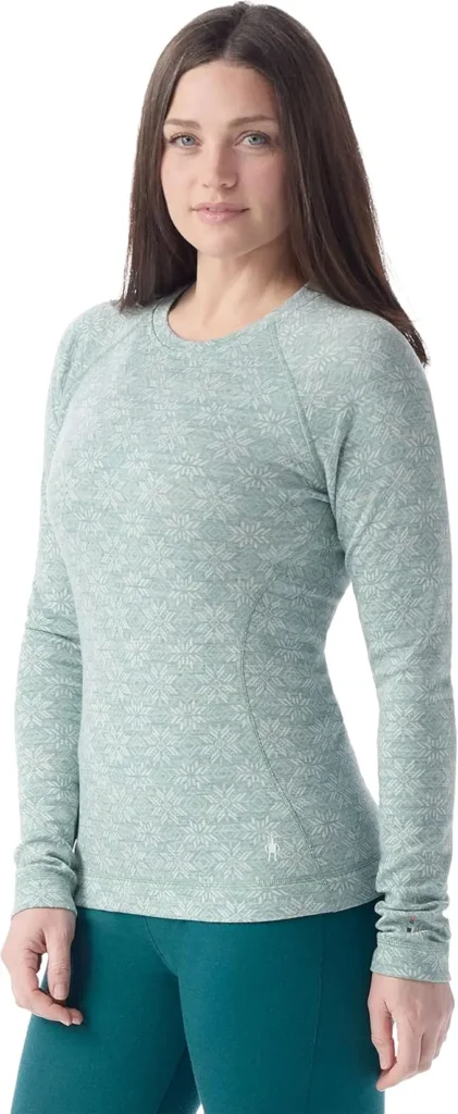 TheHikingTribe A1 Smartwool Classic Thermal Merino Base Layer Crew