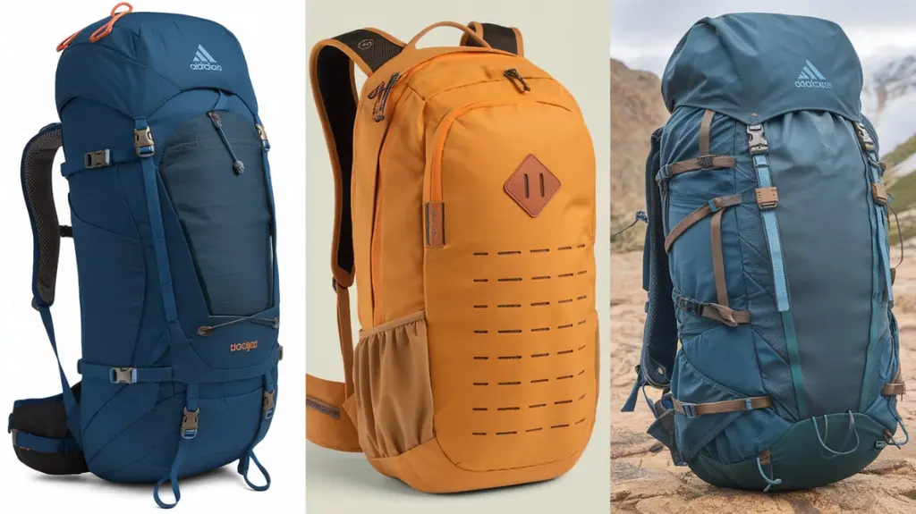 Comparison of travel backpacks for different needs, including hiking, urban travel, and long-term backpacking.