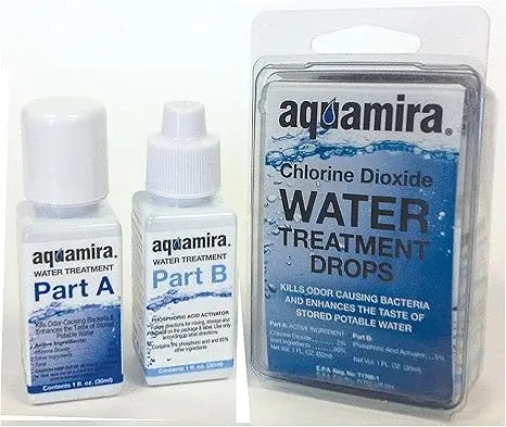 TheHikingTribe A3 Aquamira Water Treatment Drops