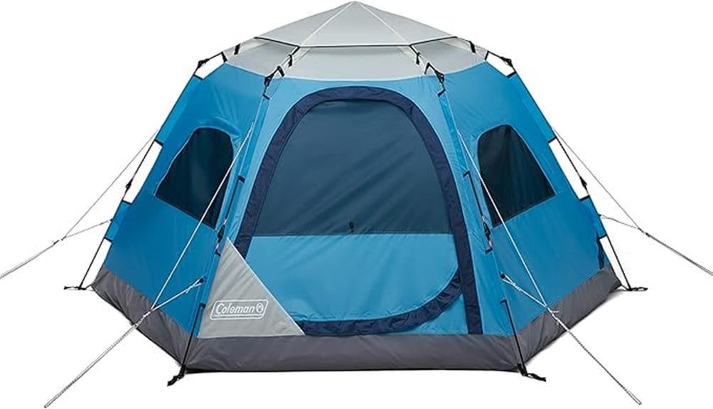 quick setup family tent