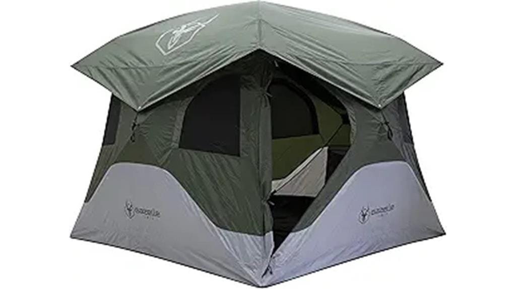 spacious outdoor camping shelter