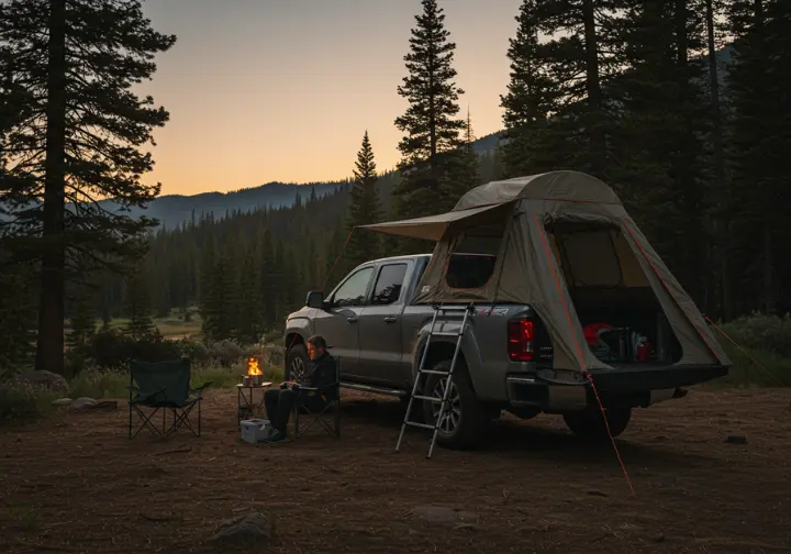 Introduction to truck bed tent camping