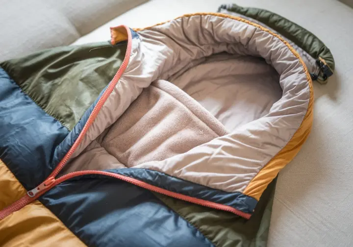 Understanding the parts of a childrens sleeping bag