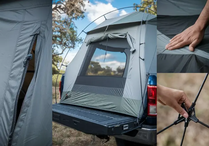 Key features to look for in a truck bed tent