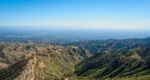 Hiking Trails Los Angeles: Beyond Runyon Canyon? Expansive view from a hiking trail in Los Angeles, showcasing options beyond Runyon Canyon.