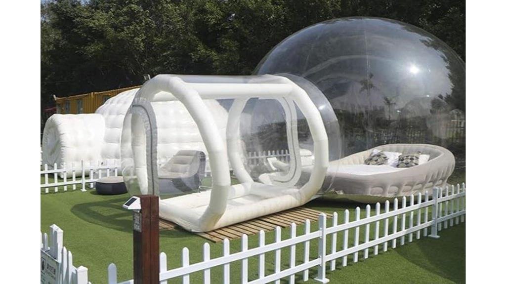 inflatable bubble event tent