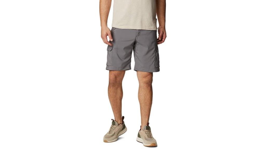 silver ridge cargo shorts storage