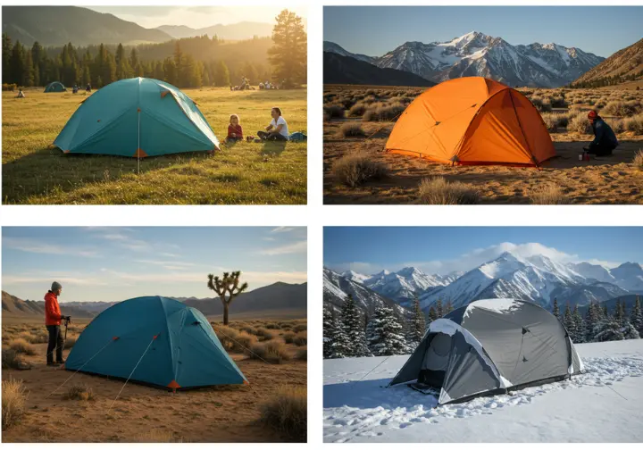 Understanding different backpacking tent categories for various needs.