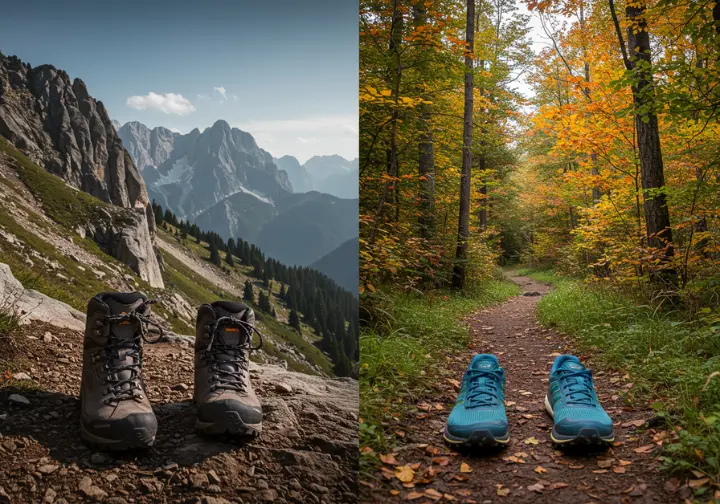 Understanding hiking footwear needs based on terrain, conditions, and hiking type.