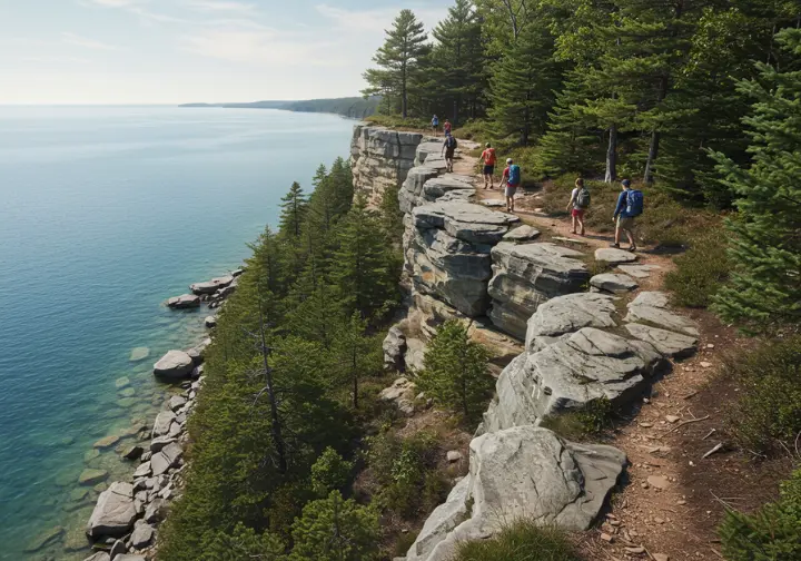 Challenging Eagle Trail in Peninsula State Park, a must-see for hikers in 2025.