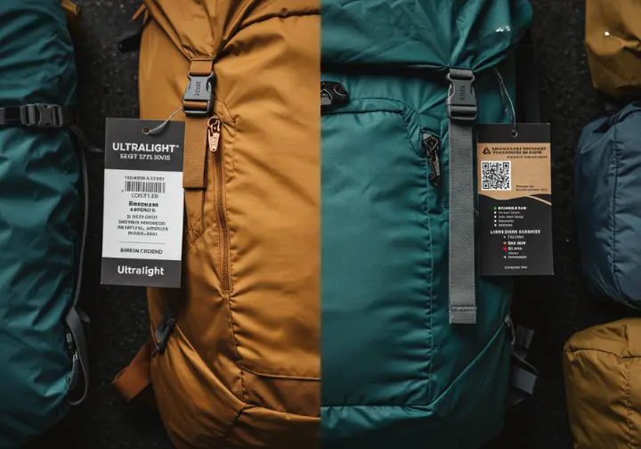 Hiker facing the challenges of transitioning to lightweight backpacking gear.