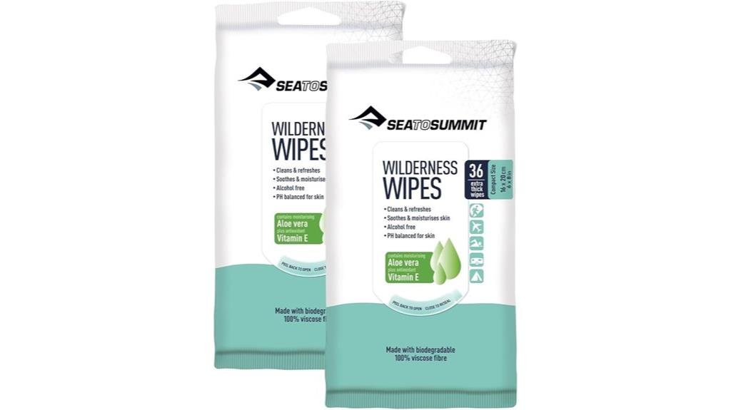 gentle cleansing outdoor wipes