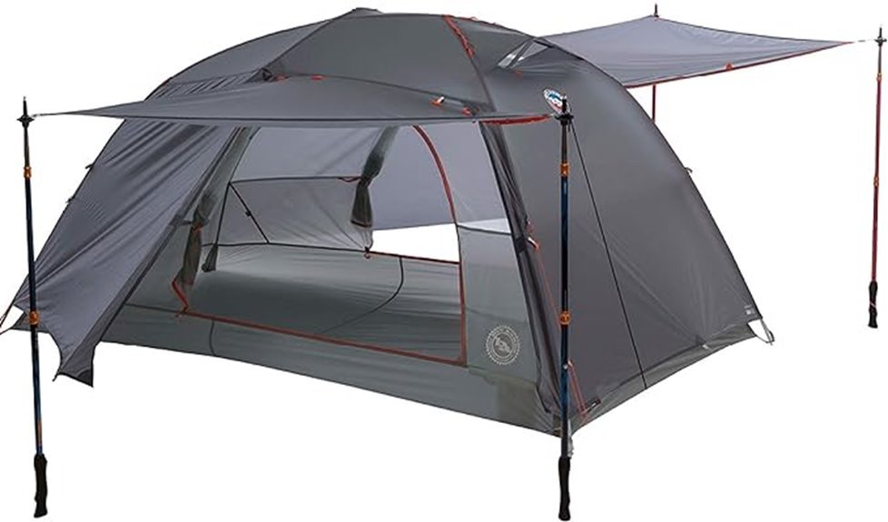 lightweight spacious copper spur tent