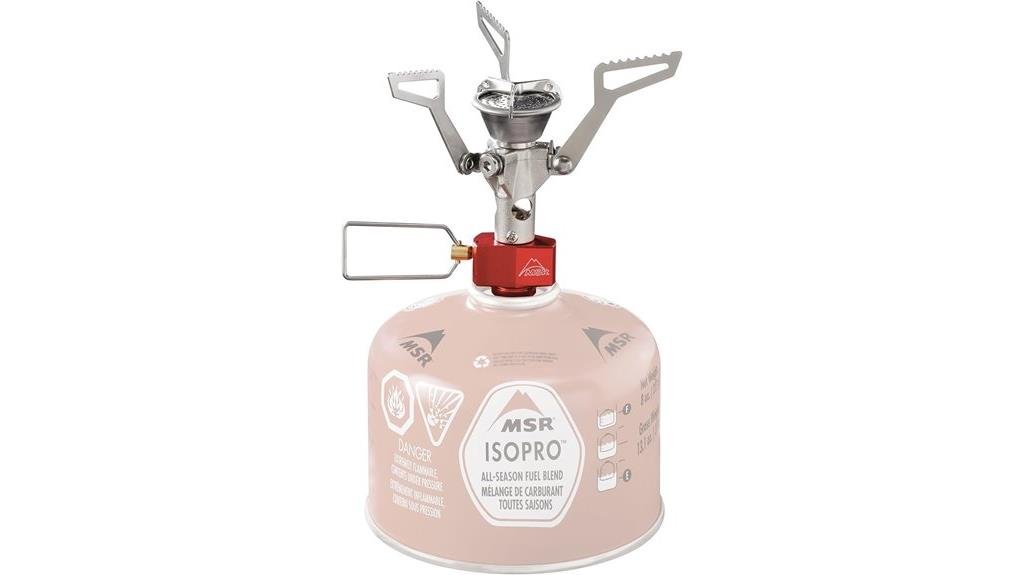 small performant camping stove