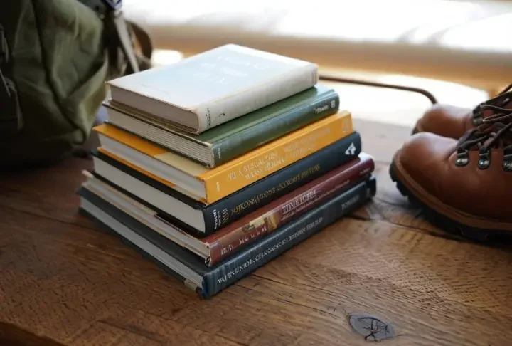 Collection of the best books about thru-hiking, featuring diverse memoirs and guides beyond 'Wild'.