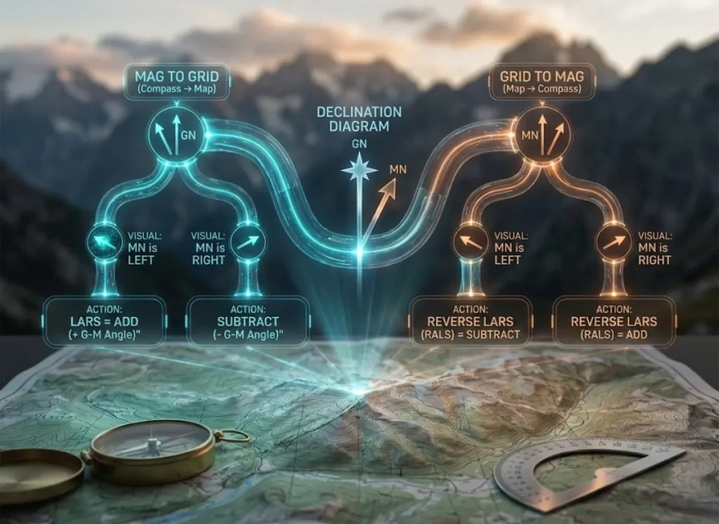 Magnetic Declination Explained: Compass & GPS Guide