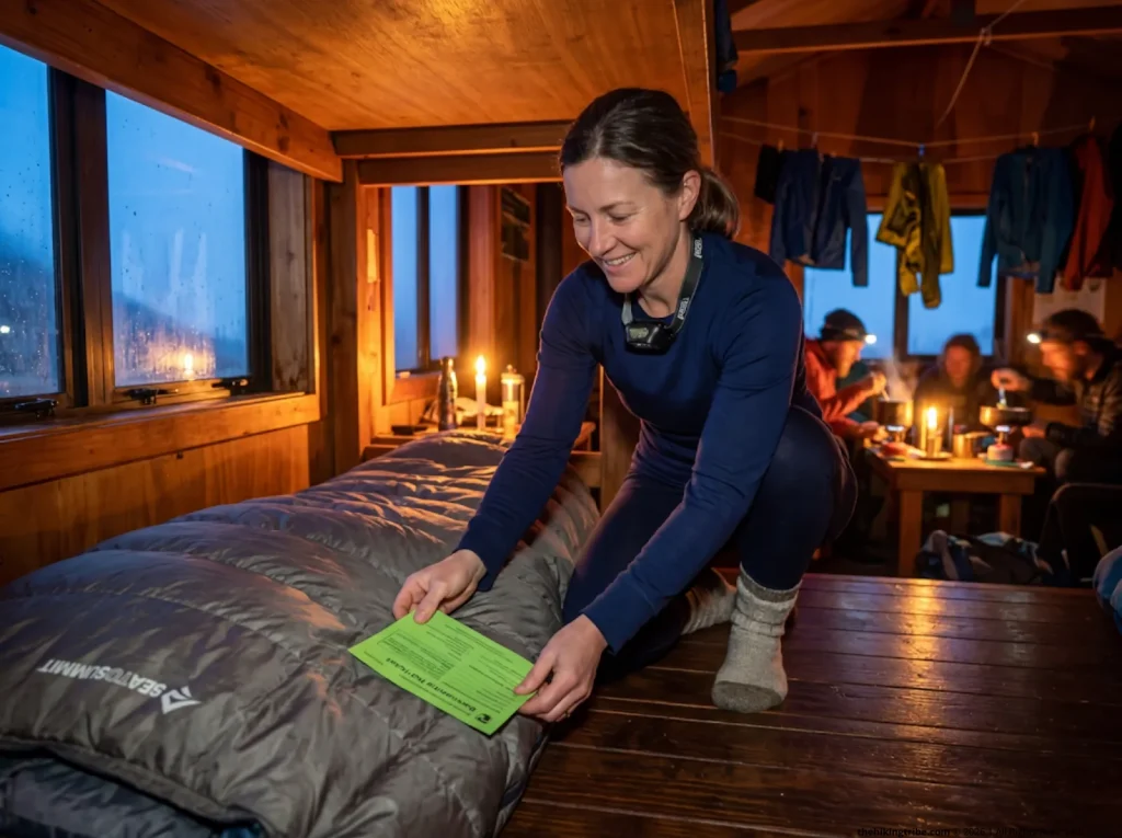 Securing a DOC Backcountry Hut ticket to a bunk bed while exploring the best hikes in New Zealand for visitors.