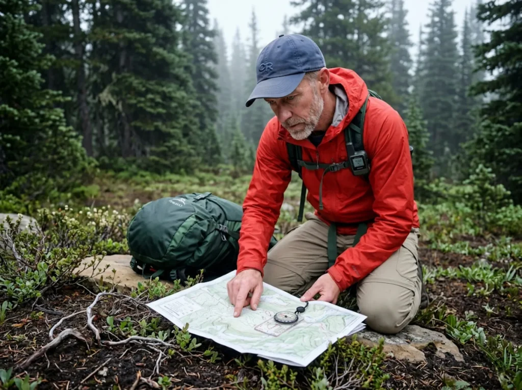Early famous long distance hikers who changed the sport navigated with detailed topographic maps.