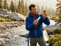 Sawyer Claims 100,000 Gallons. Hikers Disagree Hiker backflushing a Sawyer Squeeze water filter at a mountain stream