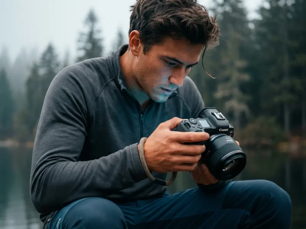 Activating silent shutter mode on camera to reduce noise
