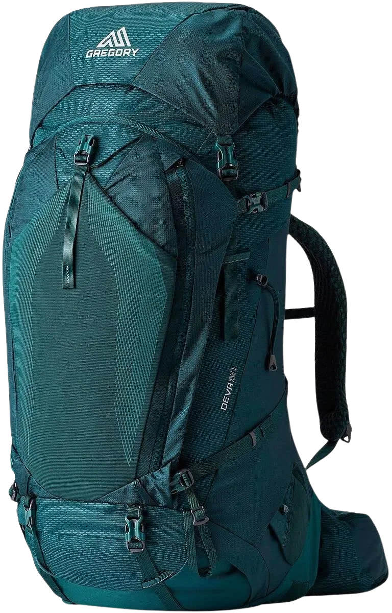 Gregory Deva 60 women's plush backpacking pack with Response A3 suspension