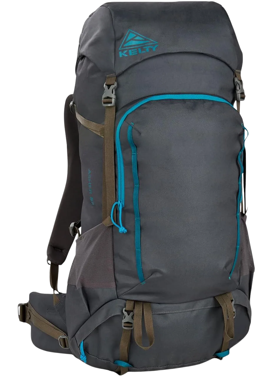 Kelty Asher 55 budget multi-day backpacking backpack