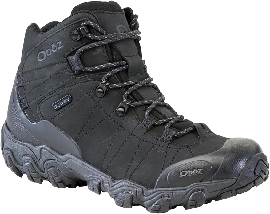 Oboz Bridger Mid B-DRY men's nubuck leather hiking boot