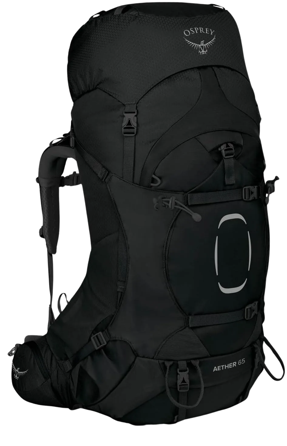 Osprey Aether 65 backpacking pack with IsoForm CM heat-moldable hip belt