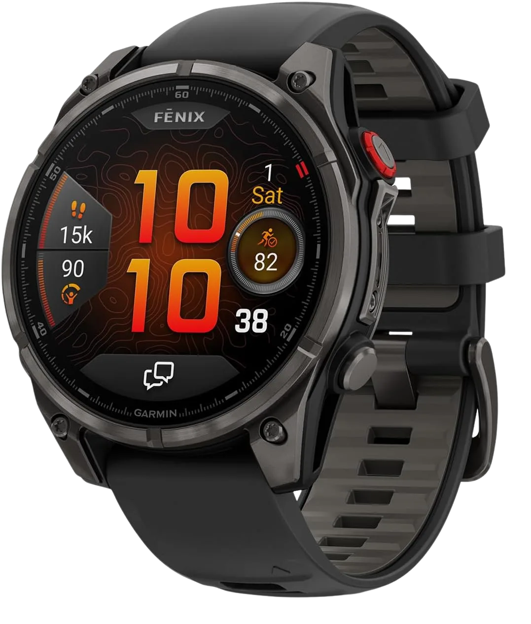 Garmin fenix 8 Pro GPS watch with built-in inReach satellite SOS