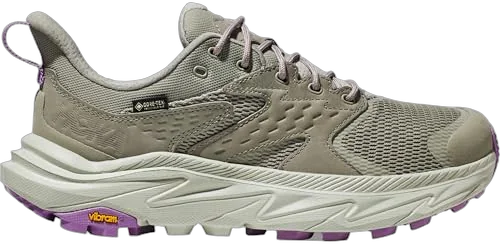 HOKA Anacapa 2 Low GTX women's hiking shoe with max-cushion midsole for long hard-packed miles