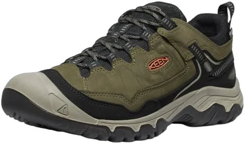 KEEN Targhee 4 Low WP roomy waterproof hiking shoe for mixed surfaces