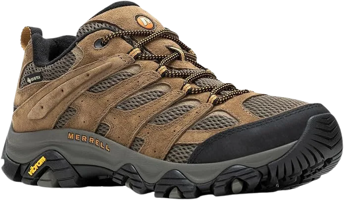 Merrell Moab 3 Low GORE-TEX hiking shoe in understated neutral colorway
