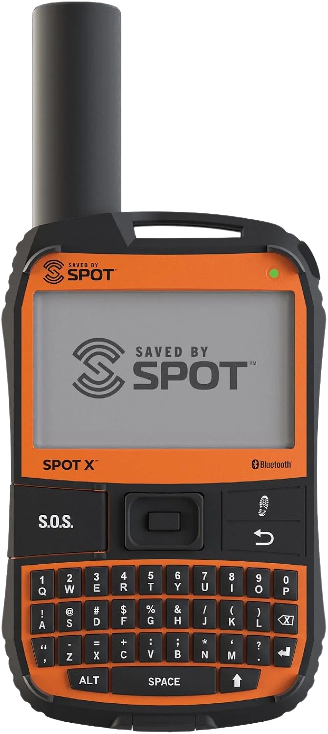 SPOT X two-way satellite messenger with physical QWERTY keyboard