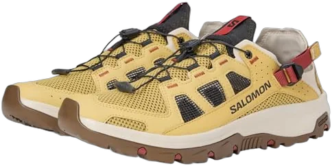 Salomon Techamphibian 5 amphibious hiking shoe with anti-debris mesh drainage for wet crossings