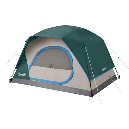 Coleman Skydome 2-Person camping tent shown as the budget entry point for short backpacking trips