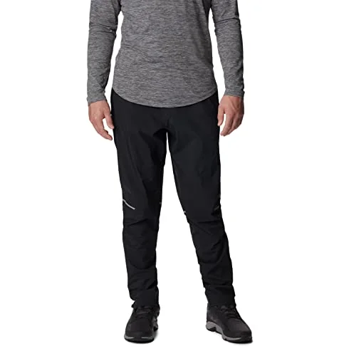 Columbia Hazy Trail Rain Pant for hiking, Omni-Tech two-layer waterproof breathable shell