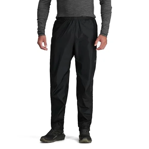 Outdoor Research Helium Rain Pants for ultralight backpacking, Pertex Shield ripstop shell